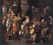 VERHAGHEN, Pieter Jozef The Presentation in the Temple a er Spain oil painting artist